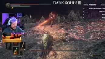 Terminer Dark Souls 3 en pressant un seul bouton, c'est possible ! Voici comment