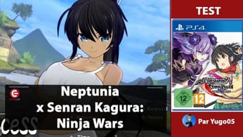 [VIDEO TEST] Neptunia x Senran Kagura:  Ninja Wars sur PS4