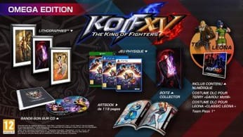 The King of Fighters XV : un gros et abordable collector OMEGA annoncé