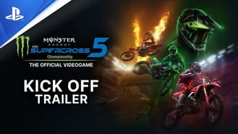 Monster Energy Supercross 5 - Trailer de précommande | PS4, PS5