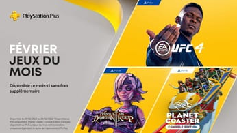 Les jeux PlayStation Plus de février : EA Sports UFC 4, Planet Coaster : Édition Console et Tiny Tina et la Forteresse du Dragon : Une aventure merveilleuse