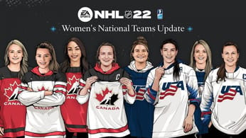 NHL 22 : Les premières équipes féminines jouables dans le jeu vidéo !