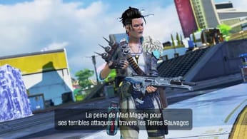 Bande-annonce Apex legends : Présentation de la nouvelle légende Mad Maggie - jeuxvideo.com