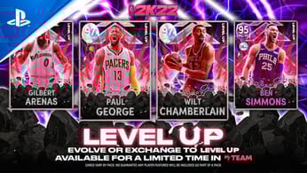 NBA 2K22 - MyTEAM Level Up Packs | PS5, PS4