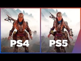 Horizon : Forbidden West PS4 vs PS5 | 4K 60 FPS 💥 MATCH