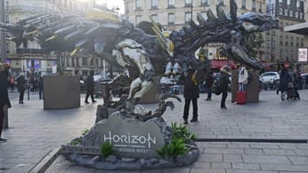 Horizon forbidden west à Paris St Lazare