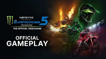 Monster Energy Supercross - The Official Videogame 5 : Le jeu se dévoile dans une vidéo de gameplay inédite !