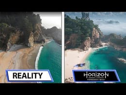 Horizon Forbidden West VS Reality | Real World Locations Comparison