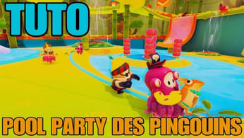 Tuto Fall Guys Saison 5: Pool Party des Pingouins