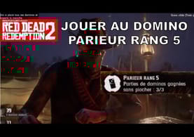 Technique Domino Défi Parieur Rang 5 - Red Dead Redemption 2 (PS4)