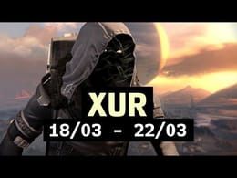 Destiny 2 - Où est Xur : Emplacement et inventaire (18/03 au 22/03/2022)