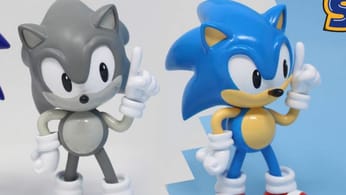 SEGA présente trois figurines de collection Sonic