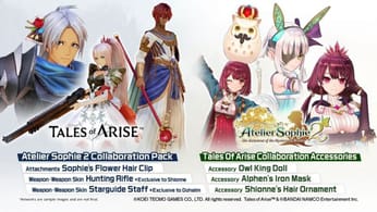 Atelier Sophie 2 and Tales of Arise : La collaboration entre les deux JRPGs propose du contenu gratuit !