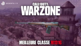 La meilleure classe Warzone du M1916 : accessoires, atouts…