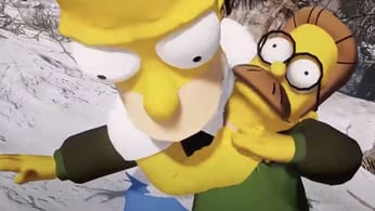 L'image du jour : God of War ruiné par Homer et Bart, avec leurs voix ! (RIP Flanders) - Le grand n'importe quoi