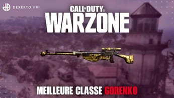 La meilleure classe Warzone du Fusil antichar Gorenko : accessoires, atouts...