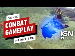 Sonic Frontiers tourne en rond dans ses combats, présentés dans une longue vidéo de gameplay
