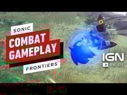 Sonic Frontiers tourne en rond dans ses combats, présentés dans une longue vidéo de gameplay
