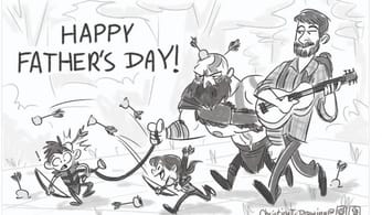 Bonne fête des pères à tous les papa gamers et Wapers !