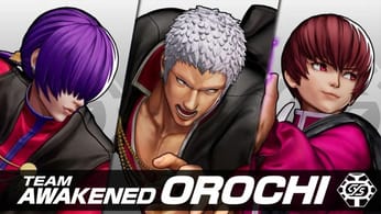 The King of Fighters : La Team Awakened Orochi débarque en août dans le XV, et KOF ’98 UM FE sort aujourd'hui sur PS4 !