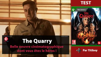 [VIDEO TEST] THE QUARRY sur XBOX SERIES X (et PS5)