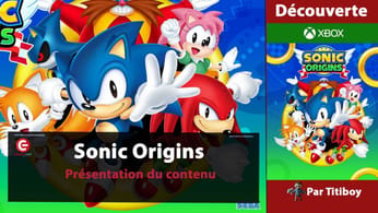 [VIDEO TEST] Sonic Origins sur XBOX, PS5, SWITCH et PC !