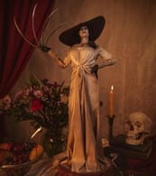 Resident Evil Village : une statuette de Lady Dimitrescu de 90 cm dévoilée par PureArts
