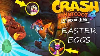 38 EASTER EGGS, SECRETS ET RÉFÉRENCES DANS CRASH BANDICOOT 4: IT'S ABOUT TIME | HD 1440p 2K