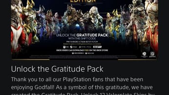 Shift code - gratitude pack