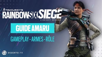 Guide de l’Agent Amaru sur Rainbow Six Siege : Armes, équipement, rôle… - Dexerto