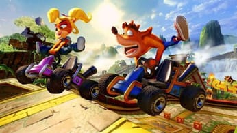 Labo N. Gin, lettres CTR, raccourci, astuces - Soluce Crash Team Racing Nitro-Fueled, guide, astuces - jeuxvideo.com