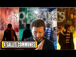 HOGWARTS LEGACY 🎮 ON VISITE LES 4 SALLES COMMUNES 🧙‍♂️ GAMEPLAY & CHOIX