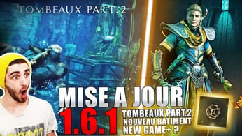 Assassin's Creed Valhalla : MAJ 1.6.1 - Les TOMBEAUX Part 2. (Emplacements) !! 🔥 Nouveau Bâtiment !