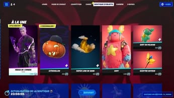 Fortnite : boutique du jour 2 octobre 2022 - jeuxvideo.com