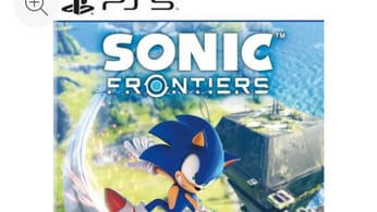 Le jeu Sonic Frontières + Steelbook !
