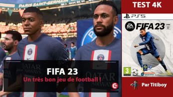 [VIDEO TEST 4K] FIFA 23 sur PS5 et XBOX SERIES