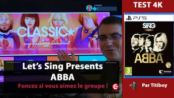 [TEST 4K/REVIEW] Let's Sing Presents ABBA sur Switch, PS5, XBOX, SWITCH