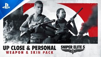 Sniper Elite 5 - Up Close & Personal Weapon & Skin Pack | PS5 & PS4 Games