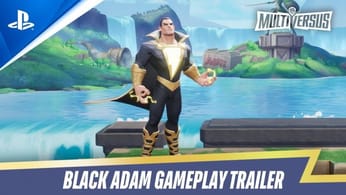 MultiVersus - Black Adam Gameplay Trailer | PS5 & PS4 Games