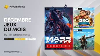 Jeux PlayStation Plus du mois de décembre  : Divine Knockout: Founder’s Edition, Mass Effect Édition Légendaire, Biomutant