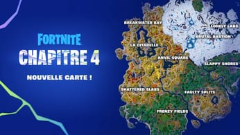 Fortnite Chapitre 4 Saison 1 : Découvrez la nouvelle île du Battle Royale