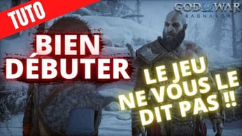 Astuces pour BIEN DEBUTER God Of War Ragnarök ! Tips Combat XP Farm équipement... [ Tuto GOW ]