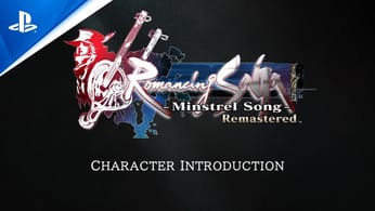 Romancing SaGa -Minstrel Song- Remastered - Character Trailer | PS5 & PS4 Games
