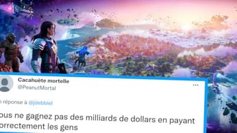 Fortnite : cet artiste refuse cette somme absurde pour vendre son travail à Epic Games, les internautes dénoncent la radinerie de l'éditeur (12 tweets)