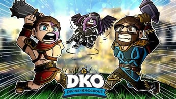 THE HUMAN TORCH IS A GOD?! | DKO: Divine Knockout! (ft. Gorillaphent & Kyle)