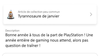 Check-check de janvier !