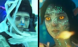 Avatar 2 : des images du tournage sous l'eau en tenue de performance capture, c'est impressionnant