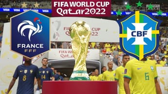 FIFA 23 FRANCE x BRÉSIL Finale Coupe du Monde 2022 PS4