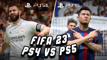FIFA 23 - PS4 vs PS5