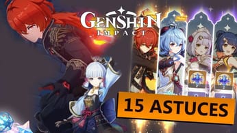 BIEN DÉBUTER en 15 ASTUCES sur GENSHIN IMPACT 2023